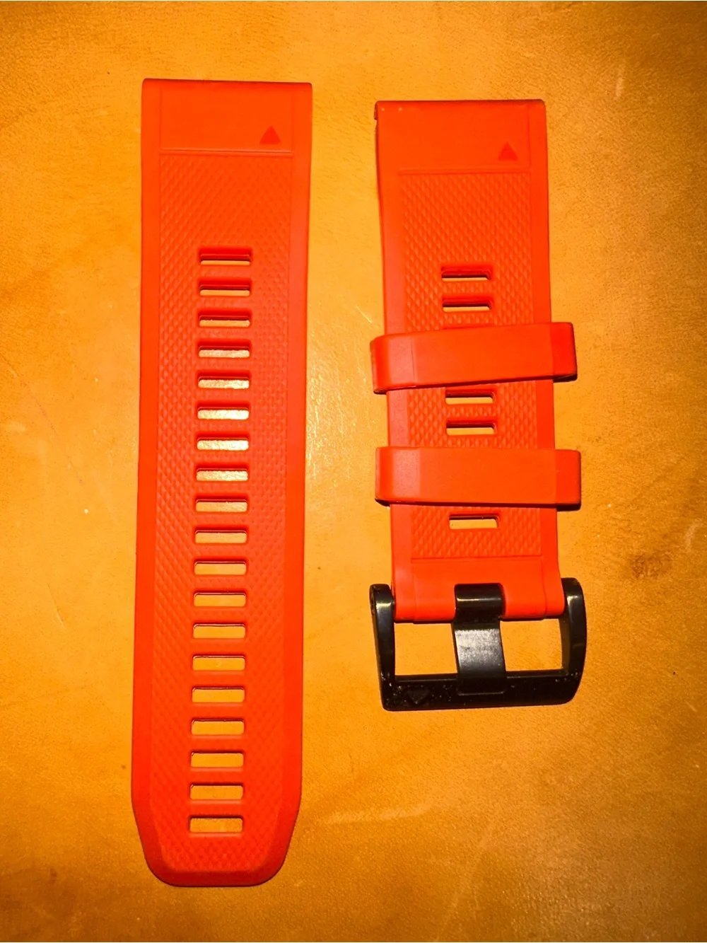 Garmin QuickFit silicone watch band-Red